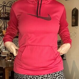 Pink Nike Women's Hoodie